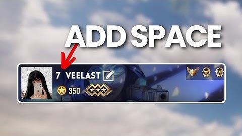 How to ADD SPACE in my Name in COD Mobile Tutorial