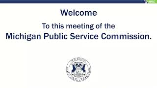 Michigan Public service Commission 9/8/2022