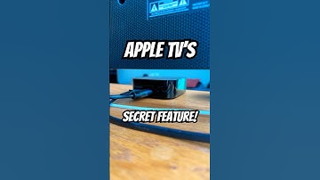 Apple TV’s cool and secret feature! #apple #tech #appletv #homepod #hometheater