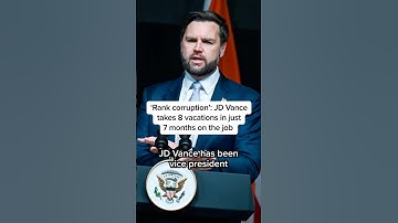 ‘Rank corruption’: JD Vance takes 8 vacations in just 7 months on the job