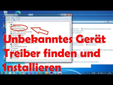 Video: So Installieren Sie Heruntergeladene Treiber