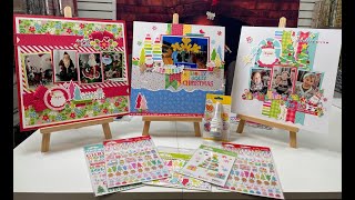 12-4-25 Oh What Fun Layouts with Peggy