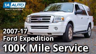 100k Mile Service 3rd Generation Ford Expedition 200717