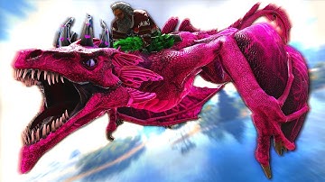 Taming an INCREDIBLY RARE Pink Wyvern! | ARK Modded: Eternal Chaos #35