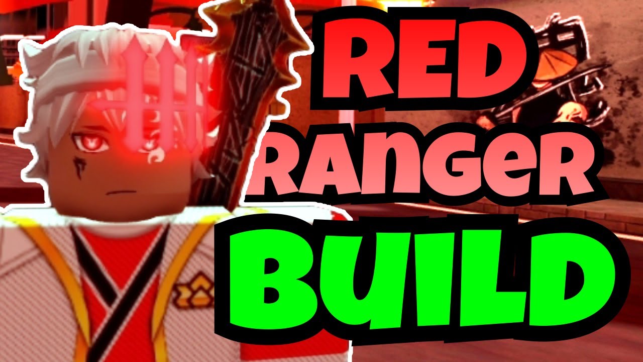 Red Ranger Roblo The Red Power Ranger Build. | TYPE SOUL ROBLOX - YouTube