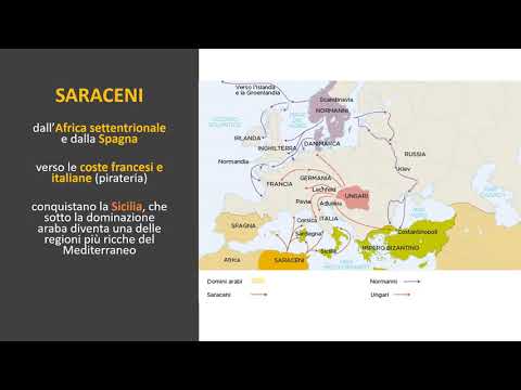 Le invasioni del X e XI secolo: ungari, saraceni, normanni