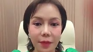 Nghệ sĩ Việt Hương chia sẻ về tượng phật tâm linh.