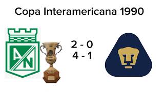 Todos Los Campeones de la Interamericana 1969  1998