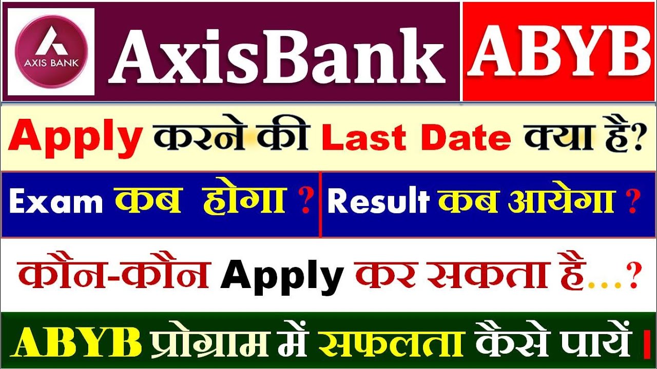 AXIS BANK ABYB PROGRAM DOUBT SESSION 2019
