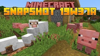 Parity Changes & Bugs Minecraft 1.15 Snapshot 19W37A