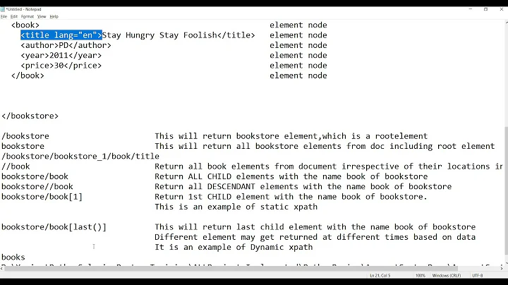 Understanding Predicates in Xpath