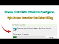 How to fix Please wait while Windows Configures Epic Games Launcher Not Uninstalling