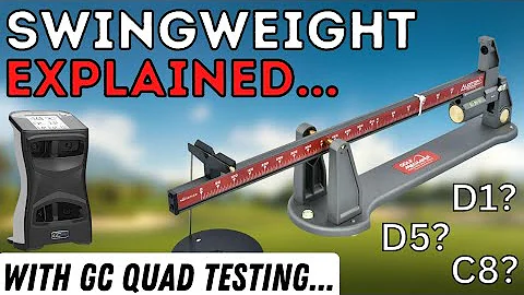 I Test SIX Different Swing Weights With Some Impressive Results...