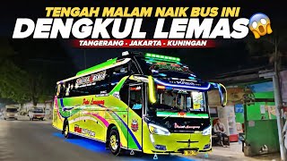 RIDING THIS BUS AT MIDNIGHT WILL WEAKEN YOUR KNEES 😱 Trip Report Putri Luragung 'Shahira Ansaka' Bus