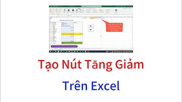 Hướng Dẫn Tạo Mũi Tên Tăng Giảm Số Lượng Trong Excel | Tin Học Văn Phòng