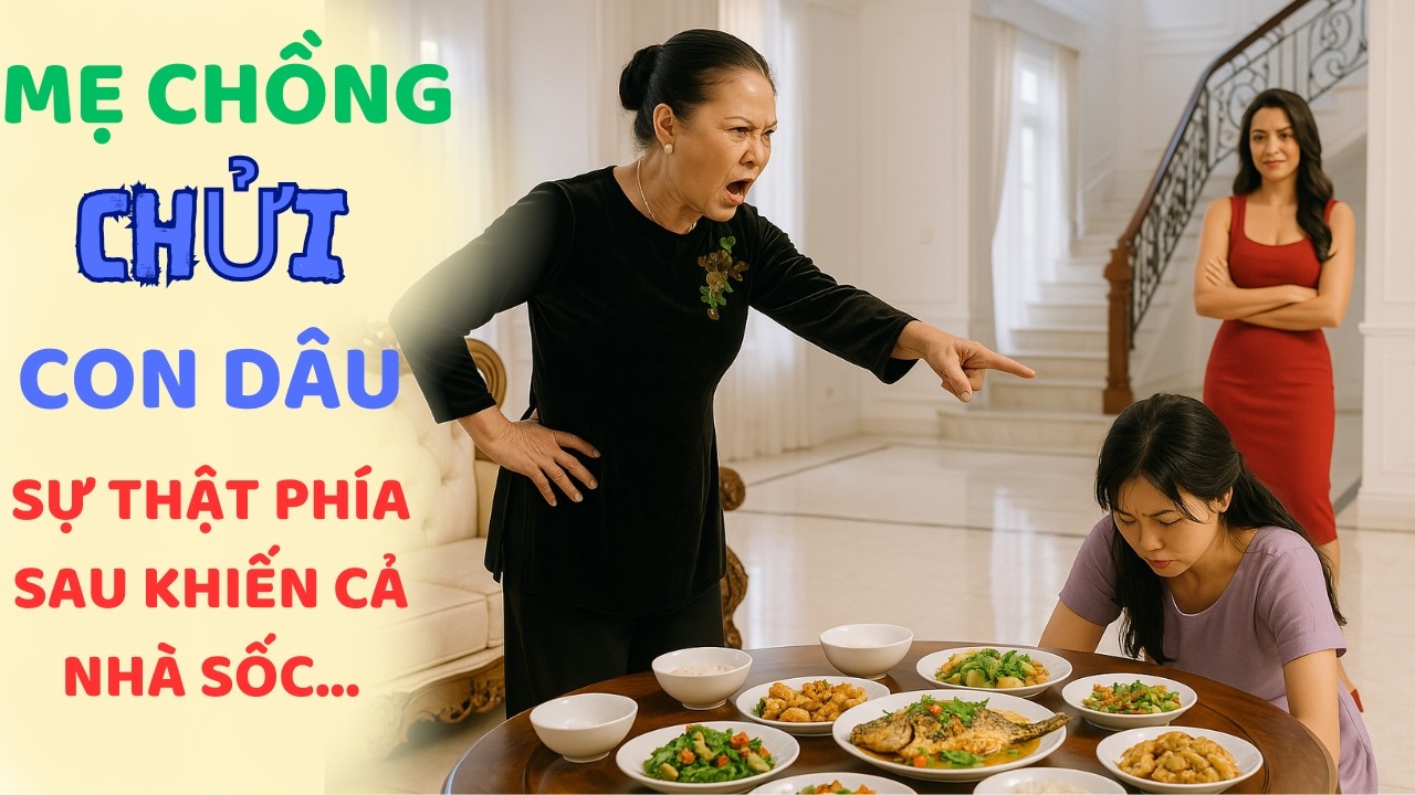 Outline Video Con Dâu Vừa Về Nhà Chồng Bị Mẹ Chồng SỈ NHỤC – Cả Nhà Sững Sờ Khi Biết Sự Thật.