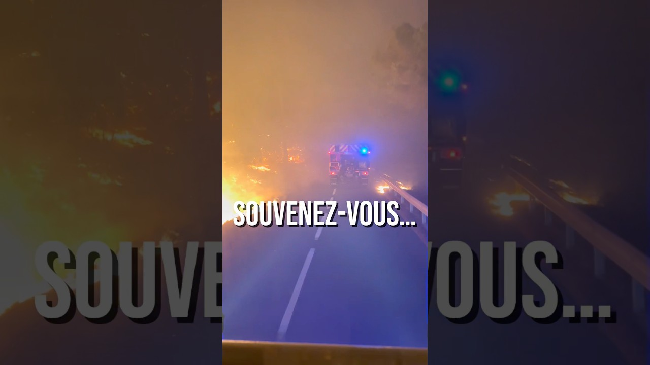 Feux de l’Aude, hommage aux pompiers ! 