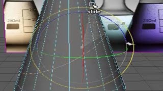 Maya basics : How To Move Rotate Edge Loop Without Changeing the shape Of polygone