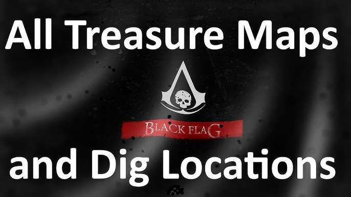 Assassins Creed 4 Black Flag - Mapa do Tesouro/Treasure Map (623,172) 