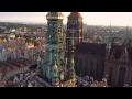 Gdańsk z lotu ptaka 4K / Gdansk from above 4K Poland