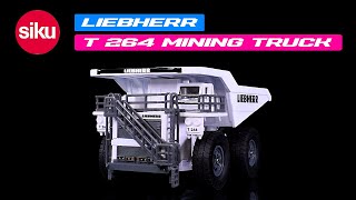 Liebherr T 264 Mining Truck White 1/87 HO Diecast Model Siku SK1807