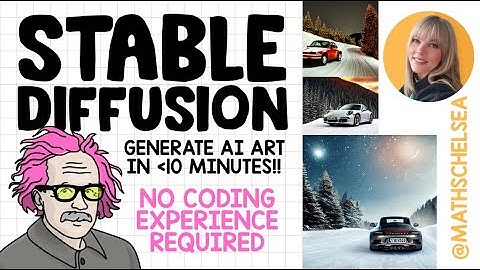 Use Stable Diffusion - AI Art in 10 mins | No Coding Experience Needed
