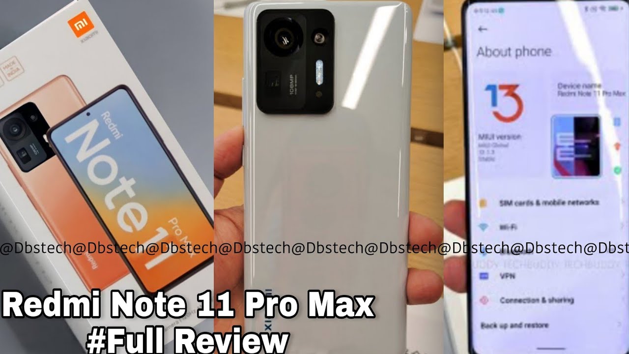 Redmi Note 11 Pro Max
