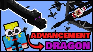 Minecraft, But Advancements Spawn Dragons! Minecraft, But Advancements Spawn Dragons!
