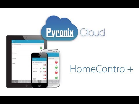 Pyronix HomeControl+ Security App and PyronixCloud