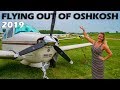 Flying Out Of Oshkosh 2019