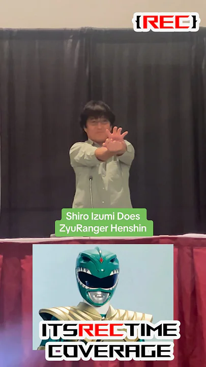 Shiro Izumi Does His ZyuRanger Henshin (Morph) #Shorts