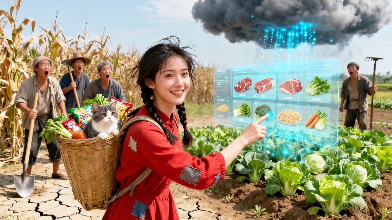 💕انتقلت صدفة إلى زمن المجاعة، ولم أصدق أن لدي نظام إمدادات أعاد الحياة في ثانية! تغير مصير عائلتي!