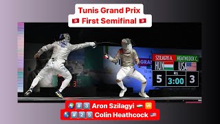Tunis Grand Prix 2024 SMS - L4 - Aron Szilagyi HUN v Colin Heathcock USA