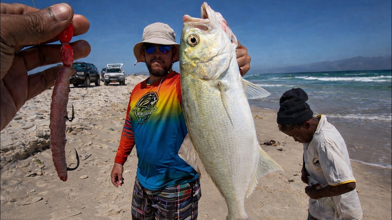 Macassar Beach Is Active! [Fishing For STEENBRAS & Shad/Elf]