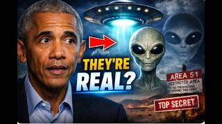 Obama Clarifies Alien Comment After Viral “They’re Real” Podcast Moment 👽
