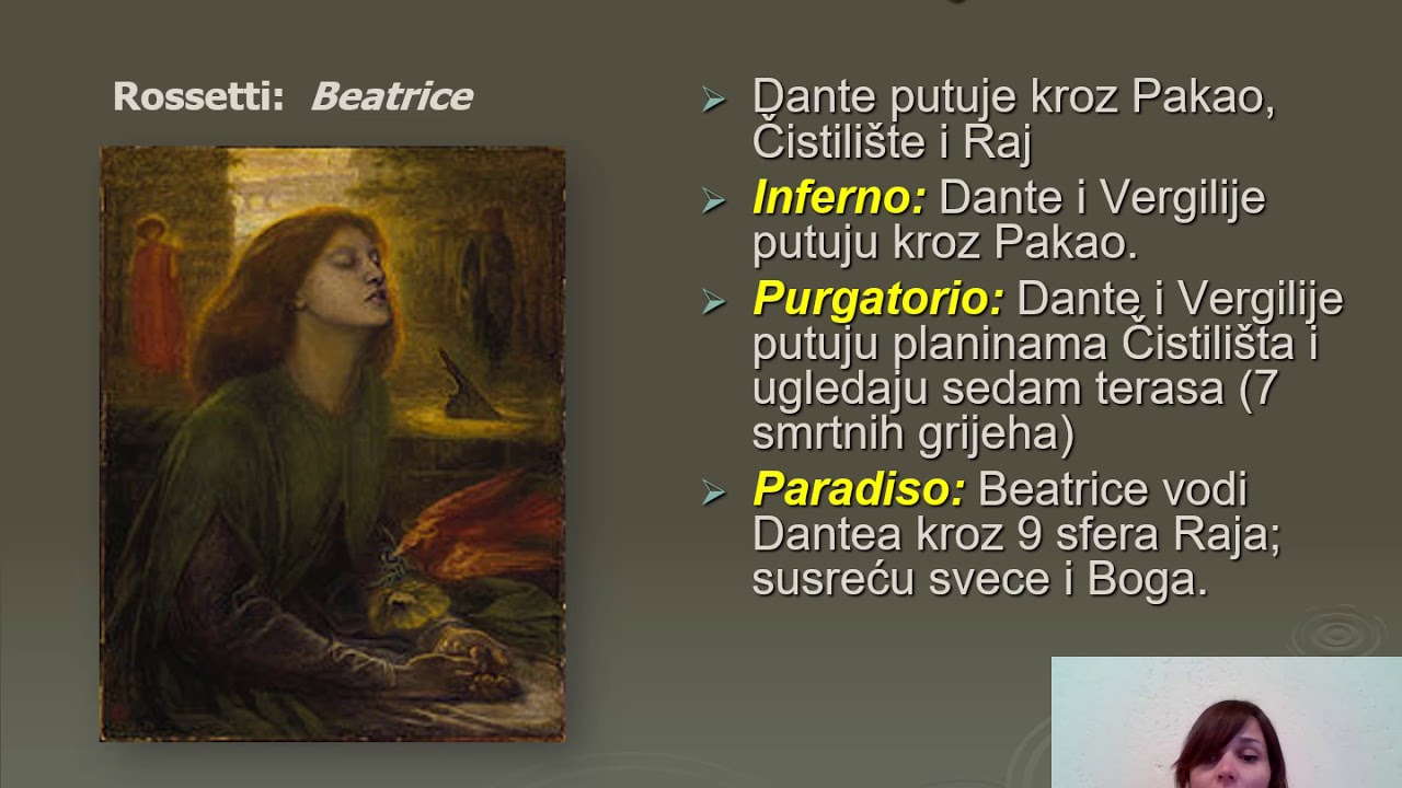 Dante Alighieri Bozanstvena komedija YouTube