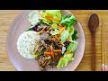 How to cook Bulgogi with rice in Youn's kitchen !!