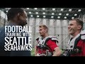 American Football Training | Seattle Seahawks | Eintracht Frankfurt