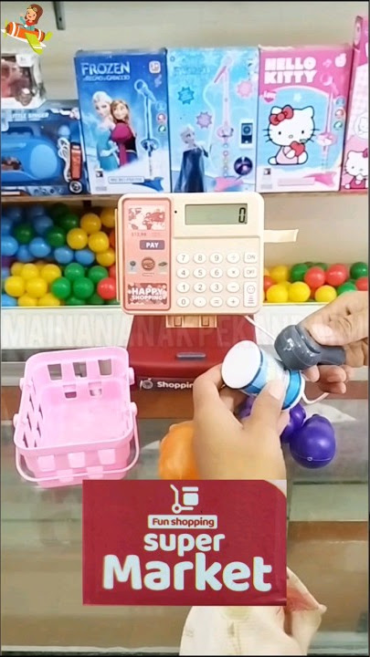 Mesin Kasir Mainan Anak Cash Register Scan Supermarket Fun Shopping for Kids