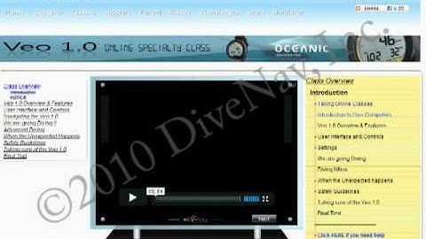 How To Choose a Dive Computer online class - m3s4