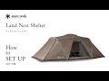 How to SET UP|Land Nest Shelter