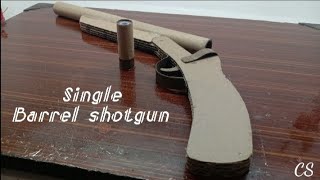 Powerful shoots | How to make cardboard gun