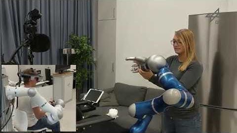 Shared control applied to the assistive robot edan / DLRRMC