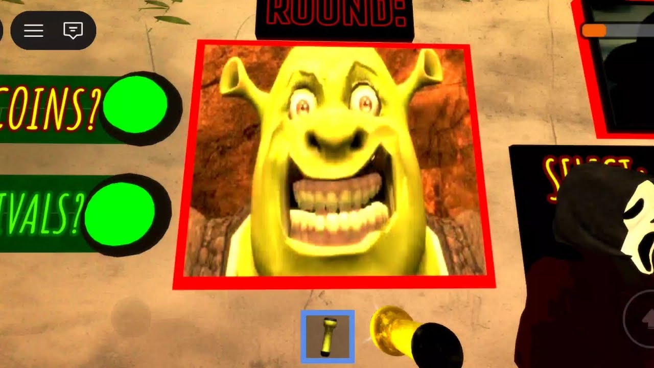 roblox scary button survive the killers 