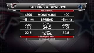 Week 10 Betting Preview: Falcons vs Cowboys