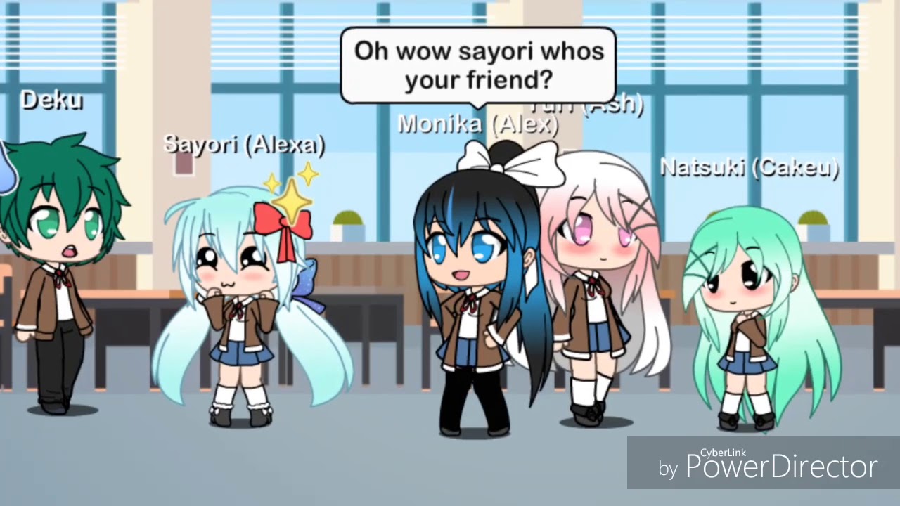 Just monika | Gacha life - YouTube