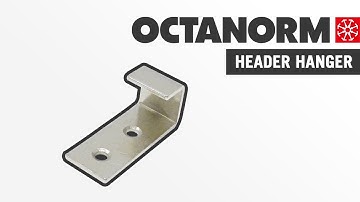 Exhibition Header Hanger | Shell Scheme Accessories