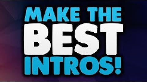 How To Make Professional Intro For Free 2017! Sony Vegas Pro 14 Tutorial