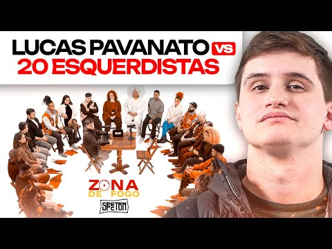 LUCAS PAVANATO vs 20 ESQUERDISTAS | ZONA DE FOGO