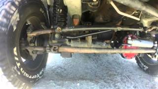 Jeep wj suspension 8